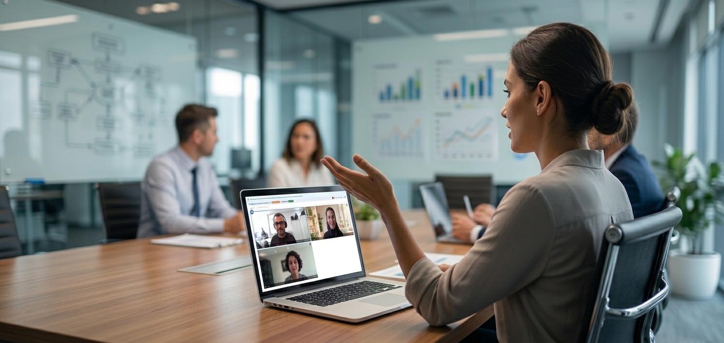 Interface do ACTA em um notebook